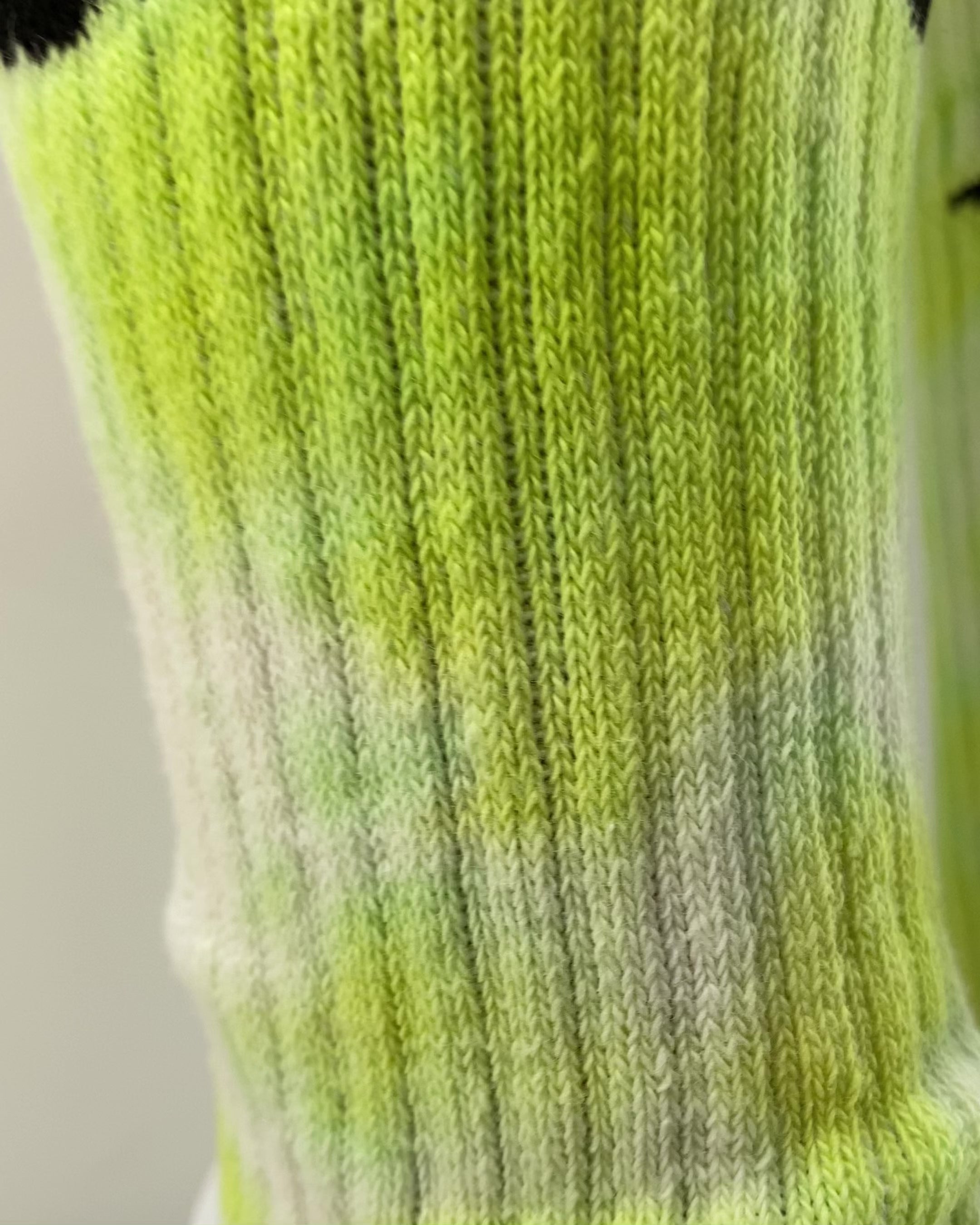 Green Tie Dye socks