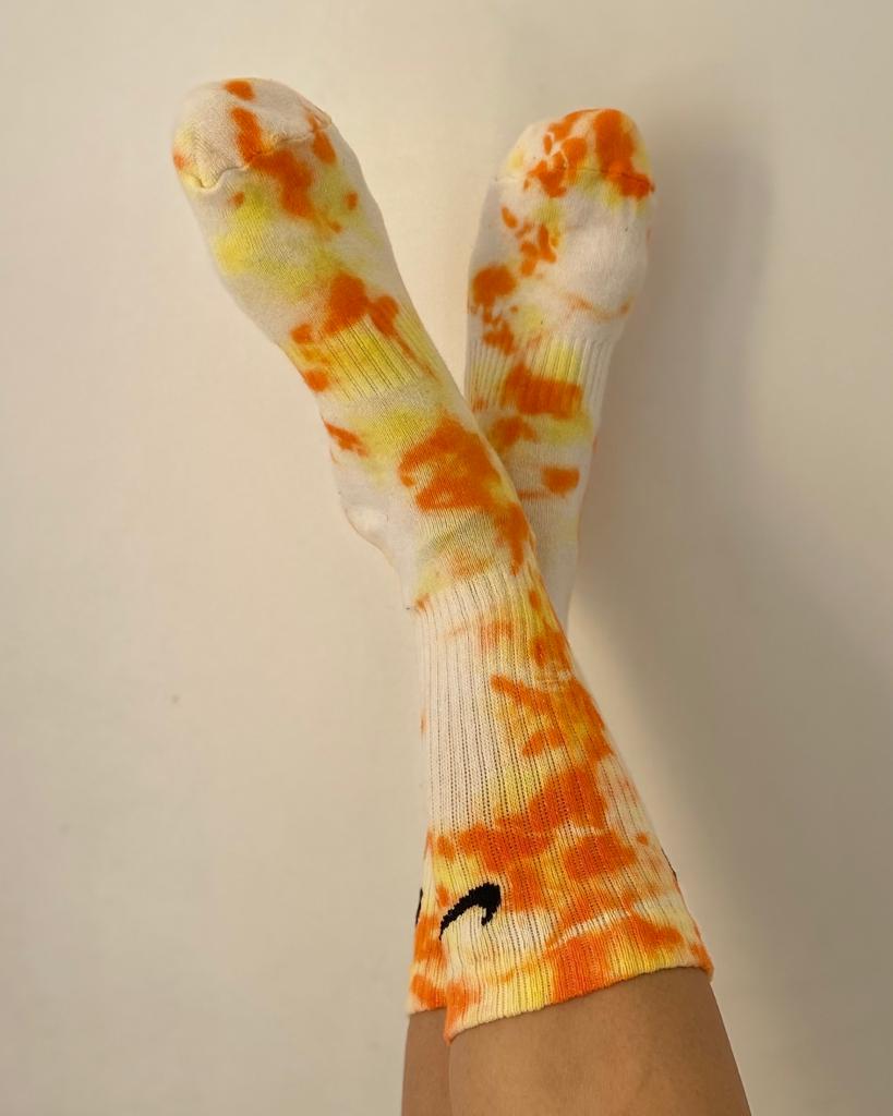 Calcetines Nike tie dye mix colours fanta. Calcetines Nike 100% originales teñidos a mano. Únicos y diferentes. Shop NOW!